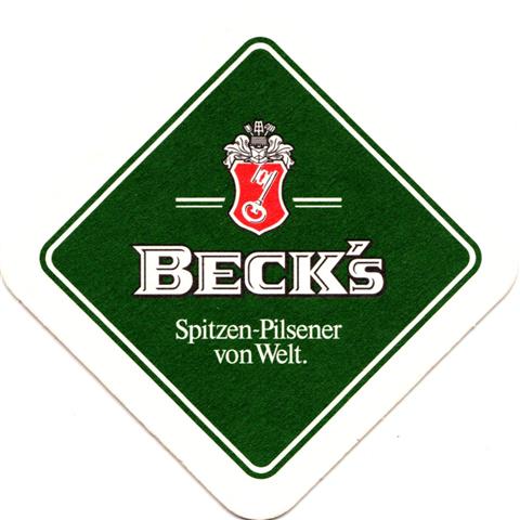 bremen hb-hb becks spitzen 6-7a (raute180-kleine schrift-logo mit 2 balken)